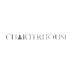 The word CHARTERHOUSE in grey capital letters, with the letter A replaced by a solid grey triangle.