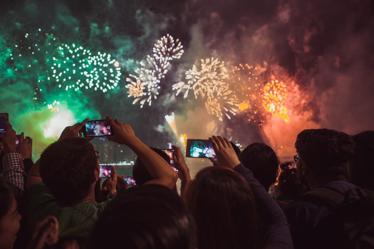 Fireworks On The Phoneline